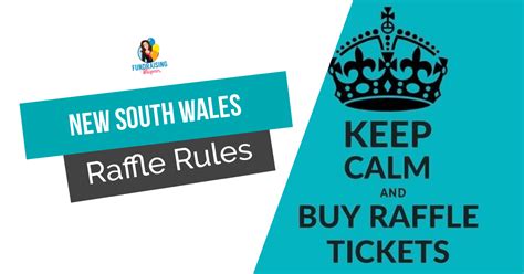 running a raffle nsw.